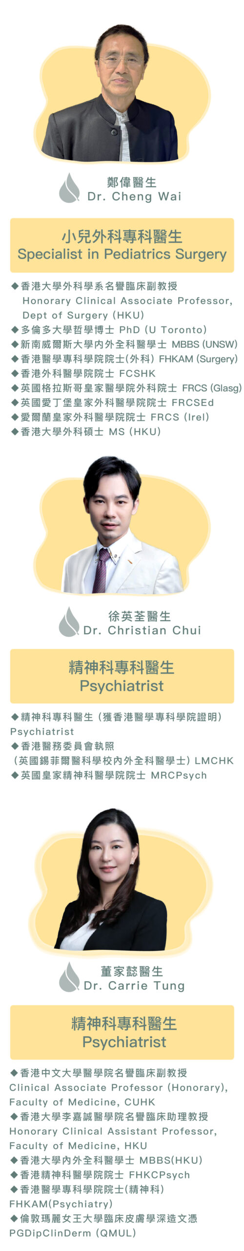 主要團隊成員