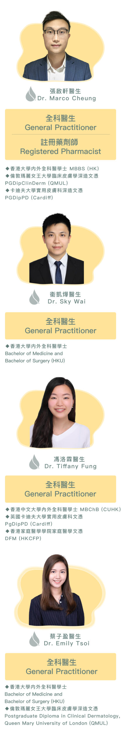 主要團隊成員